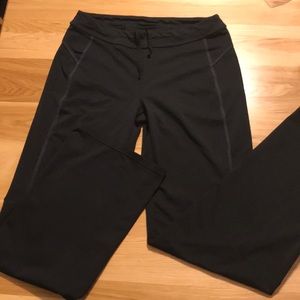 Athleta black athletic pants size large